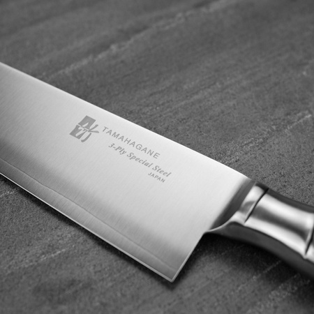 Tamahagane Bamboo VG-5 Nóż Santoku 17,5cm