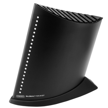 Blok na 9 noży w kształcie żaglowca – czarny| Global