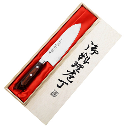 Satake Unique AUS-8 Nóż Santoku 17cm