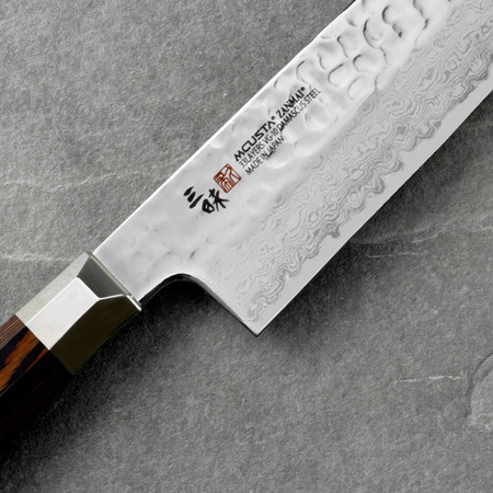 Mcusta Zanmai VG-10 Supreme Hammered Nóż Santoku 18cm