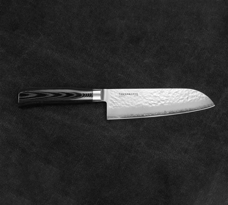 Tamahagane Tsubame Black VG-5 Nóż Santoku 17,5 cm