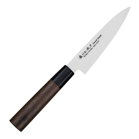 Satake Cutlery Mfg Kenta Walnut Nóż uniwersalny 12 cm