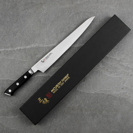 Mcusta Zanmai Classic Damascus VG-10 Pakka Nóż Sujihiki 24 cm