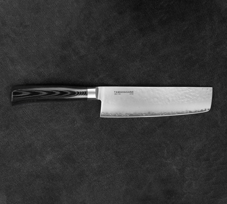 Tamahagane Tsubame Black VG-5 Nóż Nakiri 18 cm