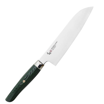 Mcusta Zanmai Green Revolution SPG2 Nóż Santoku 18 cm