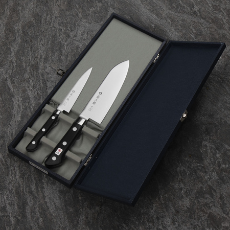 Tojiro DP3 Zestaw Santoku 17 cm + Uniwersalny 12 cm