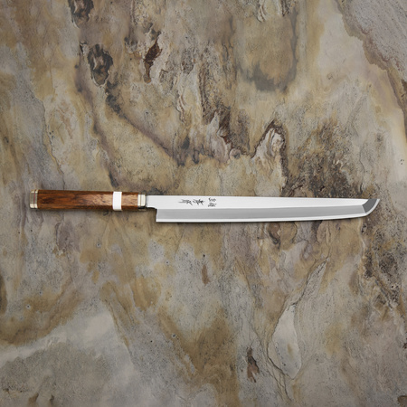 Sakai Takayuki Shiden Silver#3 Nóż Sakimaru 27 cm