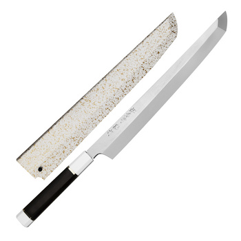 Sakai Takayuki Kageuchi Honyaki Shirogami#2 Nóż Sakimaru Yanagiba 30 cm
