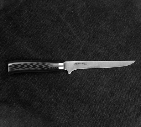 Tamahagane SAN Black VG-5 Nóż do wykrawania elastyczny 16 cm