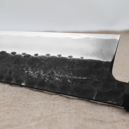 Tojiro Black Hammered Shirogami#2 Nóż Usuba 19,5 cm