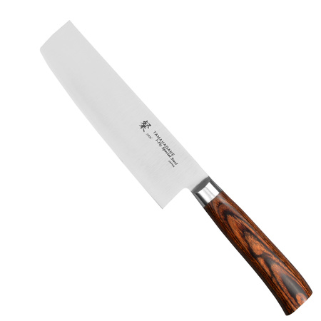 Tamahagane SAN Brown VG-5 Nóż Nakiri 18cm