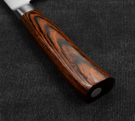 Tamahagane SAN Brown VG-5 Nóż chiński do siekania 18 cm