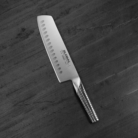 Nóż do warzyw żłobiony 18 cm | Global G-81