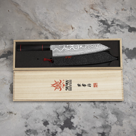 Kanetsune Namishibuki SG-2 Nóż Kiritsuke 21 cm + Saya