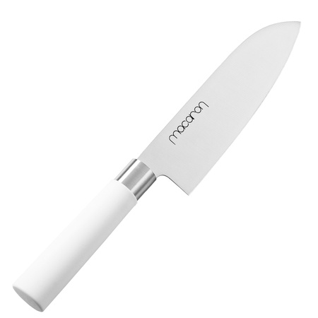 Satake Macaron White Nóż Santoku 17 cm