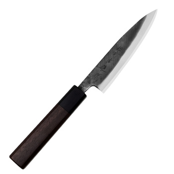 Hideo Kitaoka Shirogami Black Oktagon Nóż Kaisaki 12 cm