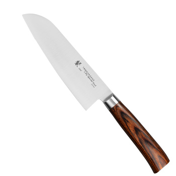 Tamahagane SAN Brown VG-5 Nóż Santoku 17,5cm