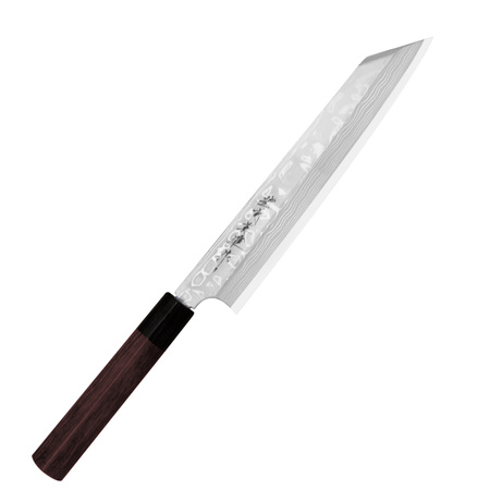 Hideo Kitaoka Shirogami Satin Nóż Kiritsuke 21 cm