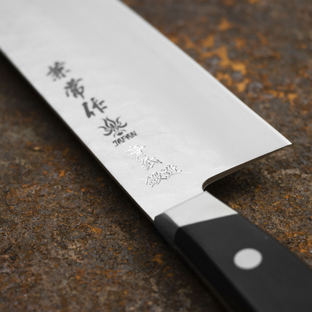 Kanetsune YH-3000 Aogami#2/SS Nóż Santoku 18 cm