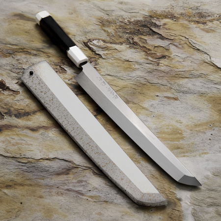 Sakai Takayuki Kageuchi Honyaki Shirogami#2 Nóż Sakimaru Yanagiba 30 cm