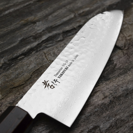 Sakai Takayuki Nanairo VG-10 Retro Nóż Santoku 17 cm