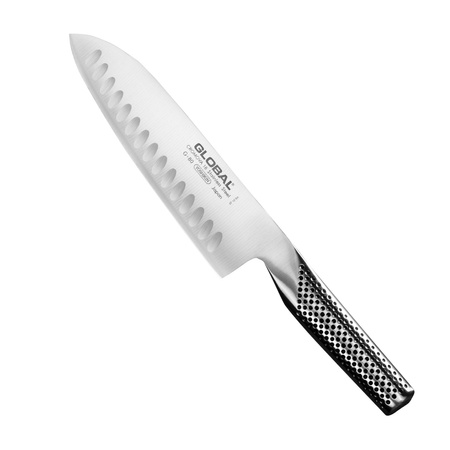 Nóż Santoku żłobiony 18cm | Global G-80