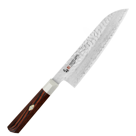 Mcusta Zanmai VG-10 Supreme Hammered Nóż Santoku 18cm