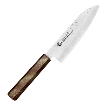 Sakai Takayuki Urushi VG-10 Sairen Nóż Santoku 17 cm