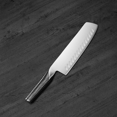Nóż do warzyw żłobiony 18 cm | Global G-81