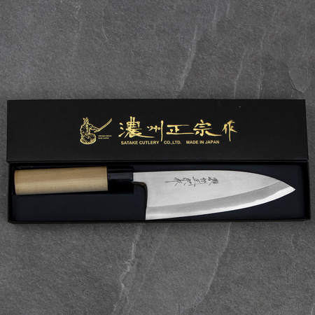 Satake Cutlery Mfg Shirogami#2 PRO Nóż Deba 16,5 cm