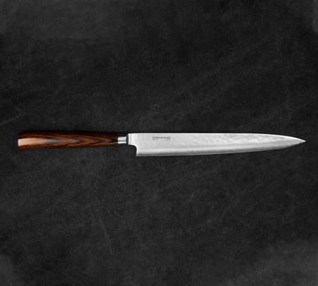 Tamahagane Tsubame Brown VG-5 Nóż Sashimi 24 cm