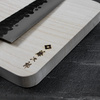 Tojiro Deska do krojenia z drewna paulownia 27x19x2 cm