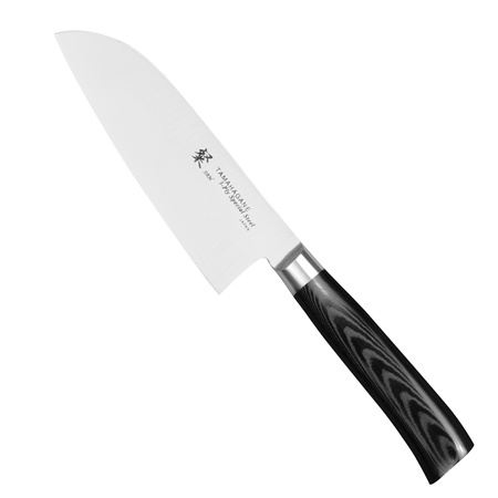 Tamahagane SAN Black VG-5 Nóż Santoku 12cm