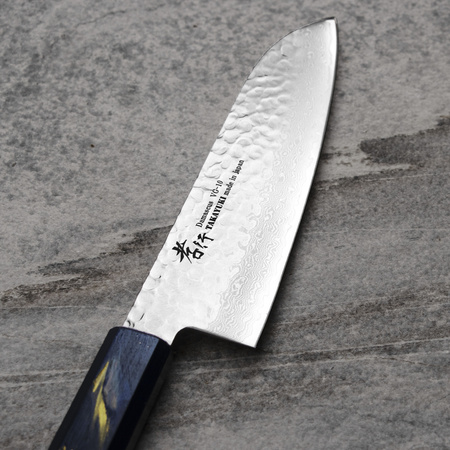 Sakai Takayuki Urushi VG-10 Saiseki Nóż Santoku 17 cm