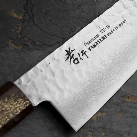 Sakai Takayuki Urushi VG-10 Sairen Nóż Santoku 17 cm