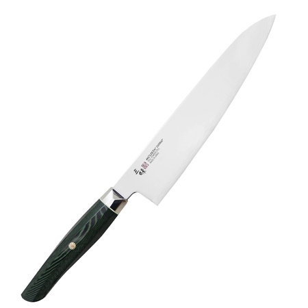 Mcusta Zanmai Green Revolution SPG2 Nóż Gyuto 21cm