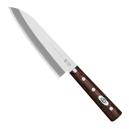 Kanetsune 2000 Shiro-2/SS Nóż Santoku 16,5 cm