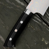 Takeshi Saji Blue Steel Nóż Santoku ręcznie kuty 18 cm