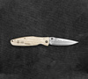 Mcusta Sengoku White Micarta Damascus VG-10 8,6 cm