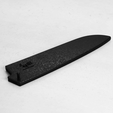 Dreweniana Saya Black ochraniacz na nóż Santoku 18 cm