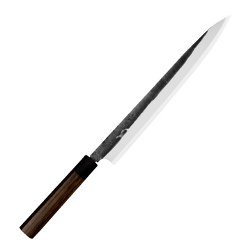 Hideo Kitaoka Shirogami Black Nóż Oktagon Yanagi 30cm