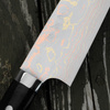 Takeshi Saji Blue Steel Nóż Santoku ręcznie kuty 18 cm