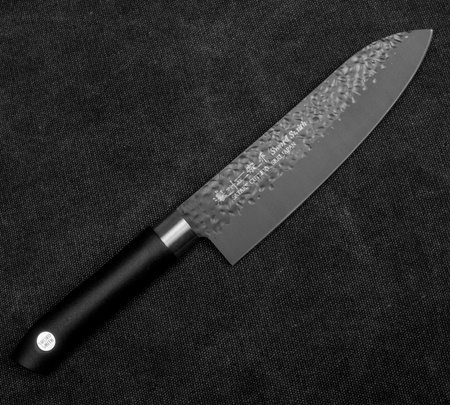 Satake Swordsmith Black Nóż Santoku 17cm