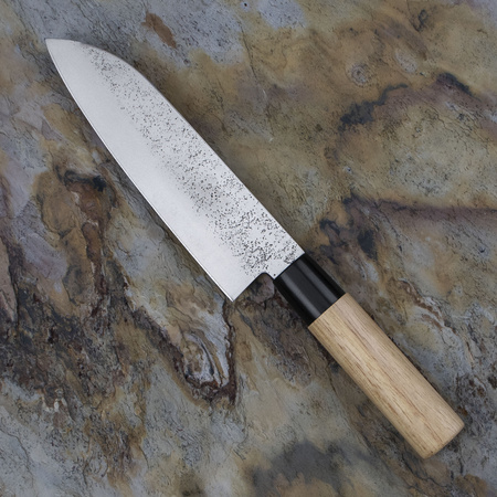 Satake Nashiji Natural Nóż Santoku 17 cm