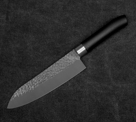 Satake Swordsmith Black Nóż Santoku 17cm