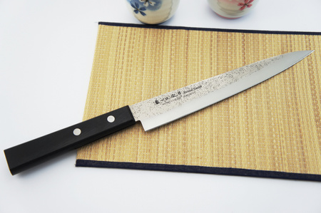 Satake Nashiji Black Pakka Nóż Yanagi-Sashimi 20,5 cm