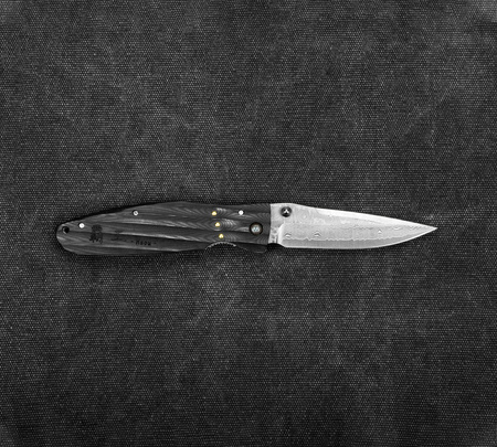 Mcusta Sengoku Black Micarta Damascus VG-10 8,6 cm