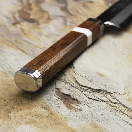 Sakai Takayuki Shiden Silver#3 Nóż Sakimaru 27 cm