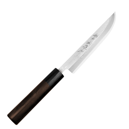 Hideo Kitaoka Shirogami Satin Nóż Matsuba 12 cm