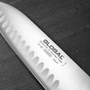 Nóż Santoku żłobiony 18cm | Global G-80